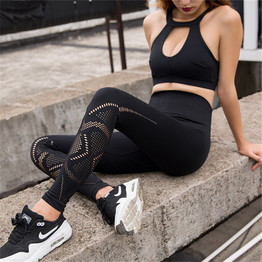 Padded Push-up Seamless Sports Bra + Leggings Yoga Sets