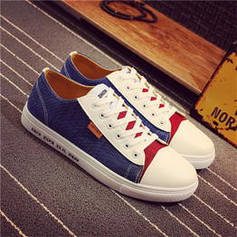 Men's Patchwork Fashion Lace Up's
