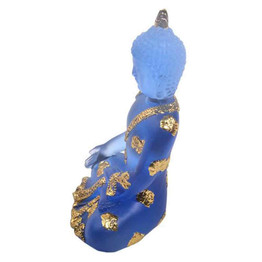 Blue Sitting Buddha Statue