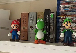 3pcs, BOHS Super Mario Bros Mario Yoshi Luigi PVC Action Figure Collection Model Toys Dolls