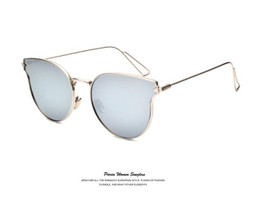 H VENI VEDI 2017 new Vintage women's sunglasses retro big frame women sun glasses oculos de sol feminino Metal mirror