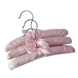 Xyijia Hanger 5Pcs/Lot Baby Cloth Hangers Children Polyester Multicolor Rack Kids Hangers for Clothes 25Cm