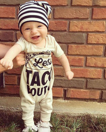 Newborn Infant Baby Boy Girl Kids 0-18M Romper Jumpsuit Cotton Short Sleeve Clothes Baby Girls Outfit