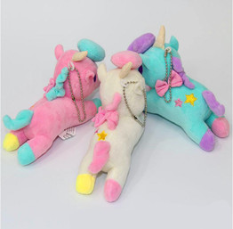 Cute Plush stuffed animals horse Unicorn Plush Doll Kids Toys Unicorn Soft Stuffed Animal Baby Dolls 14cm