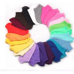3pair Women Socks Hosiery Candy Color Cute Socks Women's Sock Solid Pure Dot Cuty Girl Low Cut Socks Sokken Chaussettes Femmes