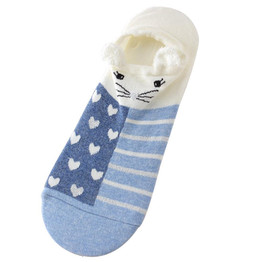 Cute Lovely Cartoon Animal Zoo Women Socks Ladies Girls Cotton Warm Soft Sox 2018 Fashion Soft Comfortable Sox Meias Short Socks