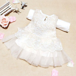 Cute Girls Princess Dresses Summer 2017 Girl Lace Dress Wedding Party Dresses Girls Clothes