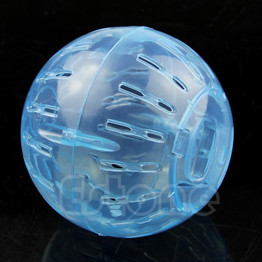 E74  1Pc Pet Rodent Mice Jogging Hamster Gerbil Rat Play Toy Plastic Exercise Ball