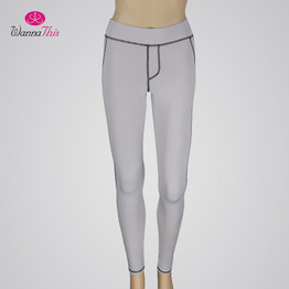 WannaThis 2017 Autumn Leggings Women Elastic Solid Colorful High Waist Push Up Fitness Legging Workout Pants Sexy Lady Leggins