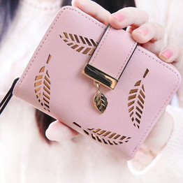 2017 Designer Famous Brand Luxury Women's Wallet Purse Female Small walet cuzdan perse Portomonee portfolio lady short carteras