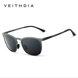 VEITHDIA Unisex Retro Aluminum Magnesium Brand Sunglasses Polarized Eyewear Driving Sun Glasses Men/Women lentes de sol 6630