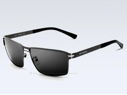 VEITHDIA Stainless Steel Men's Sun Glasses Polarized Driving Oculos masculino Male Eyewear Accessories Sunglasses For Men 2711