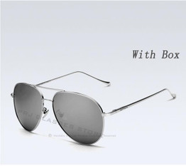 Veithdia Brand Men Sunglasses Polarized Coating Copper Mirror Driving Sun glasses For Men lunettes de soleil homme 3360