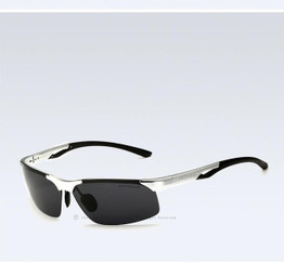 VEITHDIA Aluminum Magnesium Polarized Mens Sunglasses Rimless Driving Sun Glasses Sport Eyewear Accessories For Men male 6591