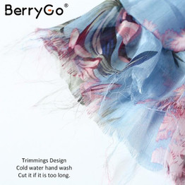 BerryGo Boho chiffon short party dresses vestidos de festa Vintage summer dress women Two piece set fringe ruffle sexy dress