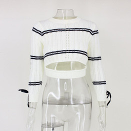 Joyfunear Sexy hollow out split knitted sweater Women brand white pullovers knitwear Autumn winter 2017 pink jumper pull femme