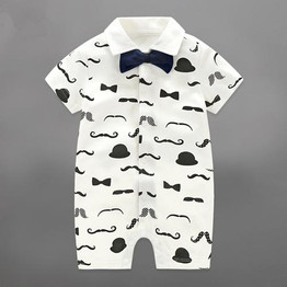 Baby Rompers Summer Baby Boys Clothing Sets Gentleman Toddler Baby Boy Clothes Roupa Infant Jumpsuits Newborn Baby Clothes