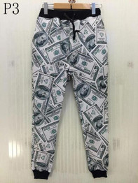Mr.1991INC men/women 3d pants casual fashion dollars printed paper money Girl Long Length trousers Cartoon size s-xl p3