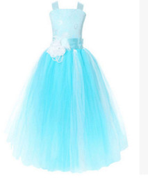 Beauty Emily 2018 Lovely Elegent Princess Flower Girls Dresses For Wedding Gowns Sleeveless Sash Bow Girl Birthday Party Dress