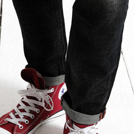 SIMWOOD 2017 New Winter Jeans Men  Fashion Hole Denim Pants Casual Trousers Slim Fit  Brand Clothing High Quality SJ6076