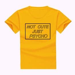 2018 New Fashion Famale T Shirt Not Just Tumblr Couple Clothes T-Shirt Women Hippie Harajuku Tops&amp;Tees Clothes