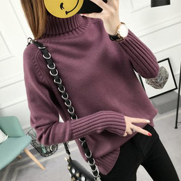 Gogoyouth Winter Sweater Women Turtleneck 2018 Long Sleeve Tricot Women Sweaters And Pullovers Female Knitted Jumper Jersey Tops