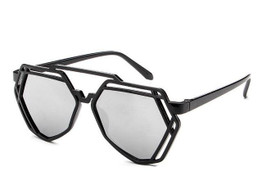 7 Colors Women  Fashion Polygonal Hollow Sunglasses Brand Designer Luxury Sun Glasses For Men Women