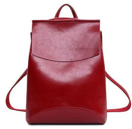 Designer High Quality Leather Backpacks For Teenage Girls Sac A Main Women Vintage Backpack School Mochilas Escolar Shoulder Bag