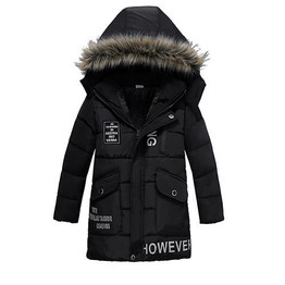 New Boys Jackets Parka Baby Outerwear childen winter jackets for Boys down Jackets Coats warm Kids baby thick cotton down
