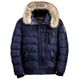 BOYUAN Brand Jacket Men 2017 Winter New Fashion Thick Coat Male Fur Hooded Warm Winter Jacket Men Parka Casual Parkas DSW022