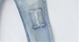 Boys Jeans Ripped For Kids Stretch Biker Jeans Pants Children Denim Trousers Girls Spring Autumn Pencil Jeans