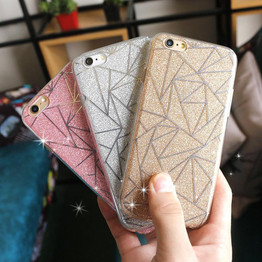 Glitter Cover Cases for iPhone 6/6s/6 Plus/6s Plus 7/7 Plus/8/8 Plus