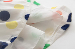 2017 Baby Girls Dress Summer Baby Bow Chiffon Dress Infant Sleeveless Dot Dress 1 Year Birthday Girls Dresses Baby Girl Clothes