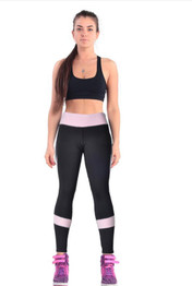 2018 Hot Sale Patchwork Heart Hip workout Leggings Sportswear Women Fitness High Waist Elastic Slim leggings Pants Dropshopping