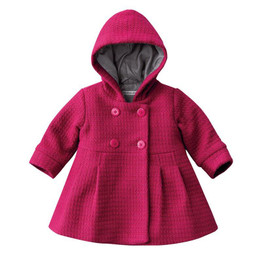 Children Jacket Winter Warm Girl Autumn Cute Coats Toddler Kids Outwear Baby Hood Clothing jacket for girl