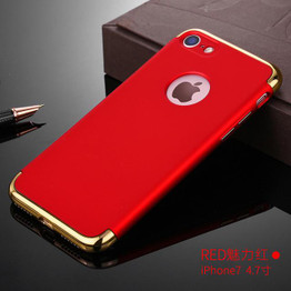 Vpower Plating Case For iphone 7/7 plus iphone 7 Case Gold Black Luxury Thin Back Hard Armor Case For Apple iPhone 7 Cover