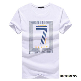 KUYOMENS Men t-shirts 5XL Tee Shirt Homme Summer Short Sleeve Casual Men's T Shirts Male TShirts Brand Camiseta T shirt Homme