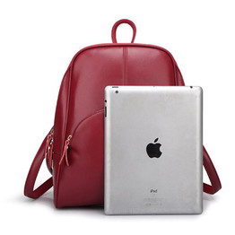 RU&amp;BR Korean Casual Backpack Women Genuine Cow Leather Bag High Quality Women Backpack Mochila Feminina School Bag For Teenagers