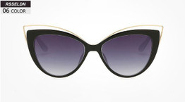 RSSELDN 2017 Newest Fashion Cat Eye Sunglasses Women Brand Designer Style Sun glasses Female UV400 Retro oculos feminino