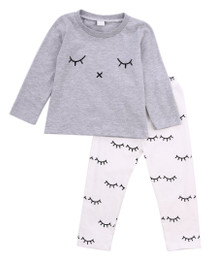 2016 autumn Winter baby boy girl clothes Long sleeve Top + pants 2pcs sport suit baby clothing set newborn infant clothing