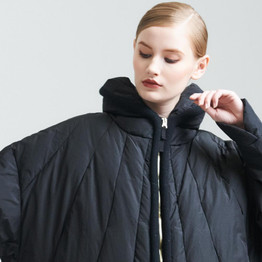 Arbitmatch Streewear Winter Down Coats Women Parka Loose Long Zipper Female 90% Duck Down Jacket Bat Sleeved Ladies Outwear