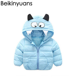 Baby cotton thickening warm jacket Winter Coat Girls Jacket Kids Outerwear Children Coat Spring Clothing Boys Hooded