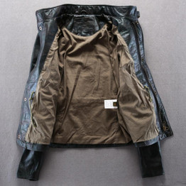 lover m65 Camouflage cow leather jacket couple genuine cowhide leather cattle leather jacket for valentine