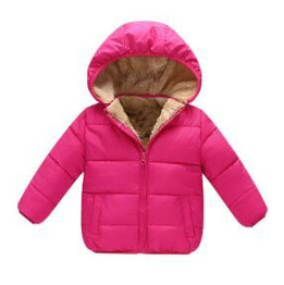 BibiCola Winter Baby Boys Jackets Girls Cotton Snowsuit Coats Baby Thicken Warm Velvet Parkas Kids Boy Jackets Outerwear clothes
