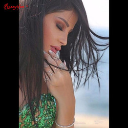 2017 Sexy Emerald Green Sequin Mermaid Prom Dresses Long Cheap Illusion Sleeveless Evening Dress Party Gowns Vestido De Festa