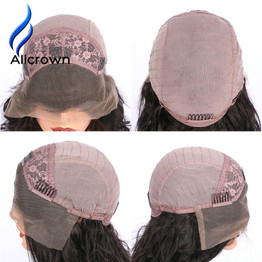 Alicrown Pre Plucked Lace Front Human Hair Wigs Brazilian Remy Hair Wigs With Baby Hair for Black Women