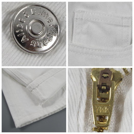 Alice & Elmer White Boyfriend Jeans For Women Jeans Pants Women Mid-Waist Denim Jeans Female Pants