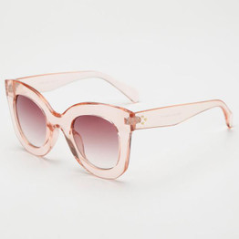 AFOFOO Fashion Cat Eye Sunglasses Luxury Brand Designer Vintage Rivet Women Mirror Sun glasses UV400 Shades Big Frame Eyewear