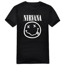 2016 men's round neck t-shirt clothing nirvana Kurt Cobain Short-sleeve t-shirt Hot