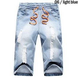 2016 Men Shorts Brand Summer New Men Jeans Shorts Plus Size  Fashion Designers Shorts Cotton Jeans Men's Slim Jeans Shorts Men